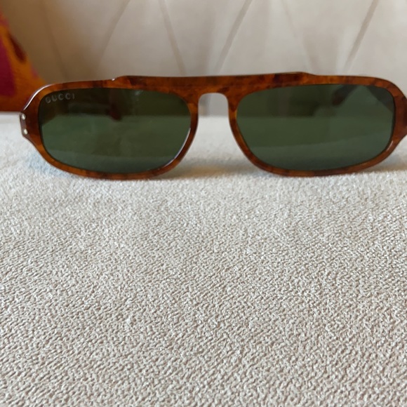 NWT Authentic Gucci 53mm Rectangle Sunglasses - Picture 3 of 10